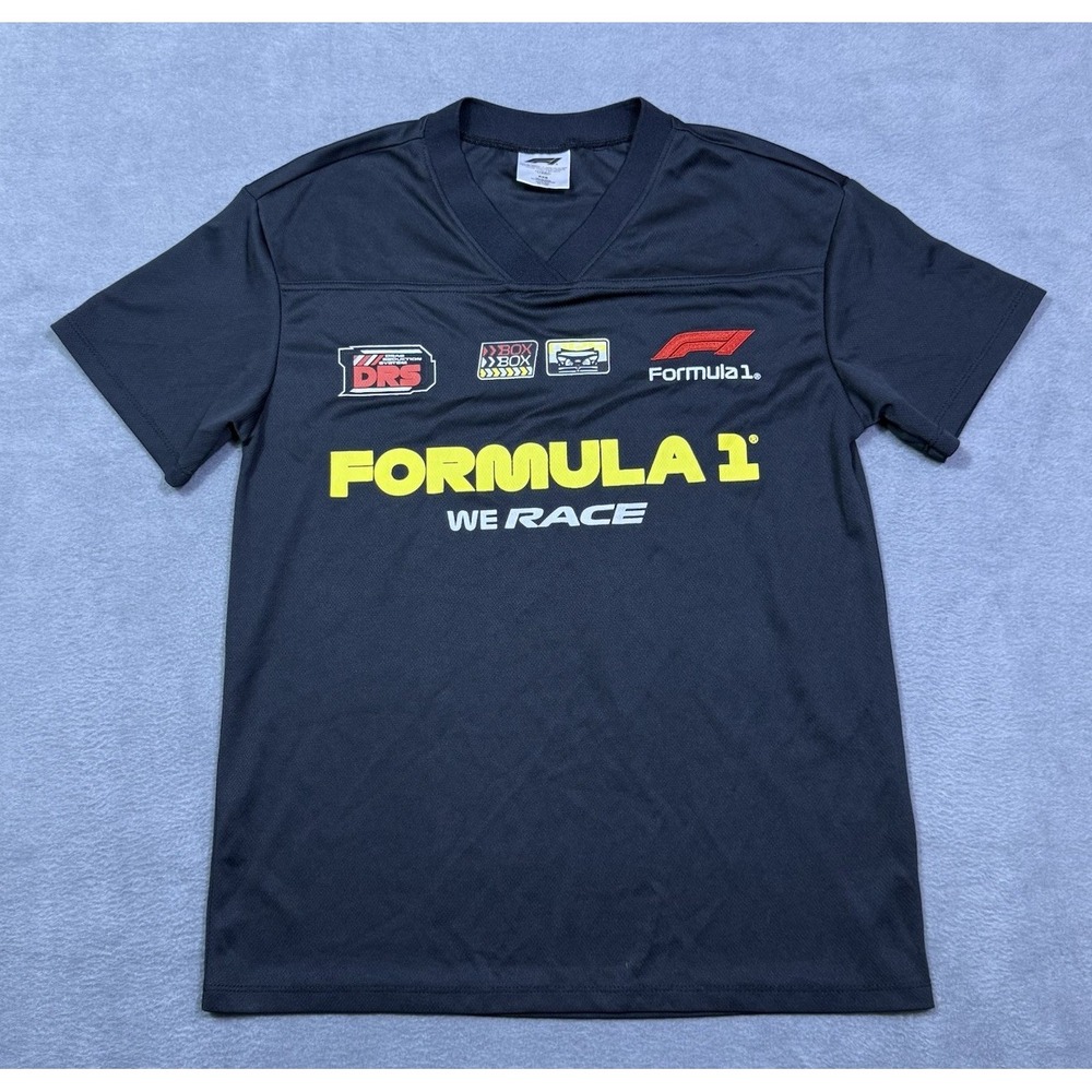 Formula 1 F1 Racing Jersey XXS Black We Race DRS Motorsport Hybrid Apparel